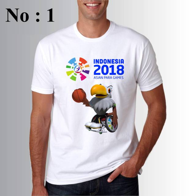 Kaos maskot asian games 2018
