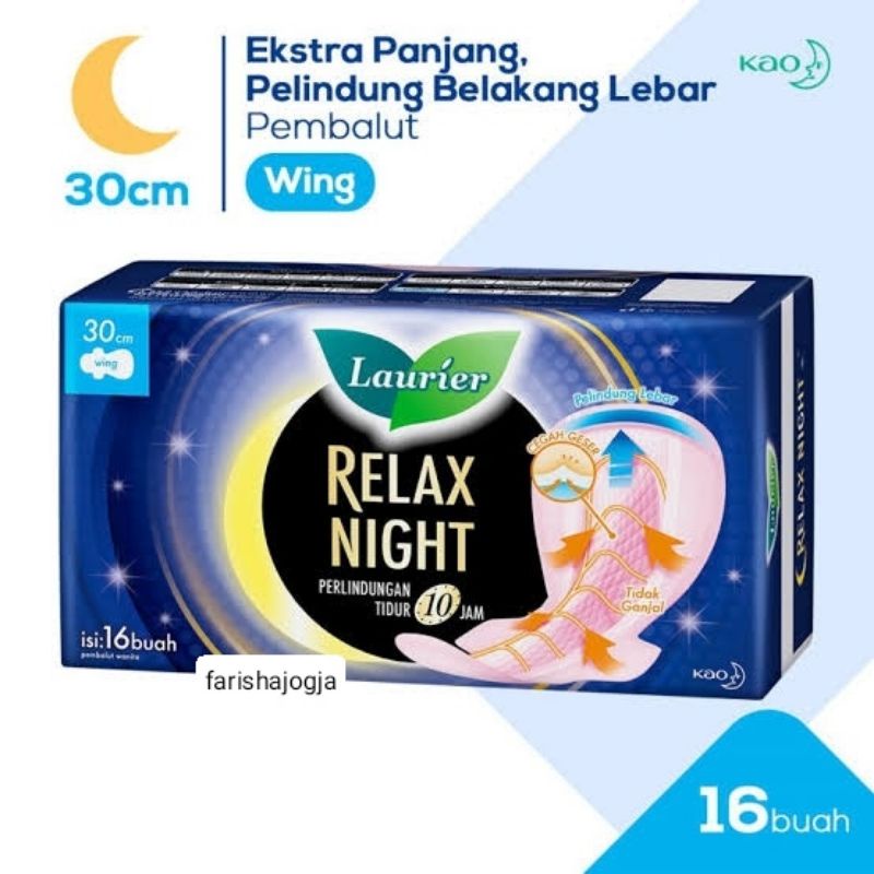 ✨ FSFF ✨ Laurier Relax Night Wing 30cm