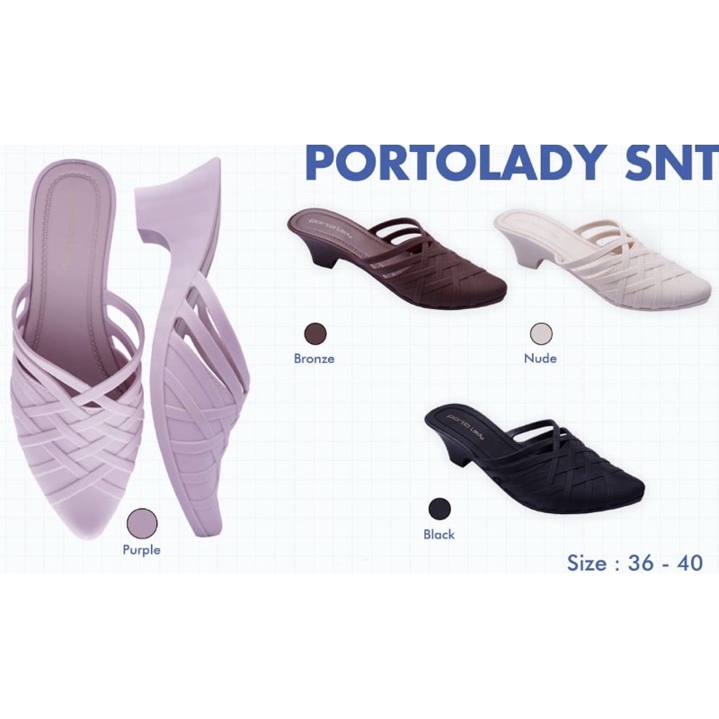 Sandal Sepatu Wedjes Alas Daisy Import Mokaya 405-42/405-50 atau Porto Lady SNT