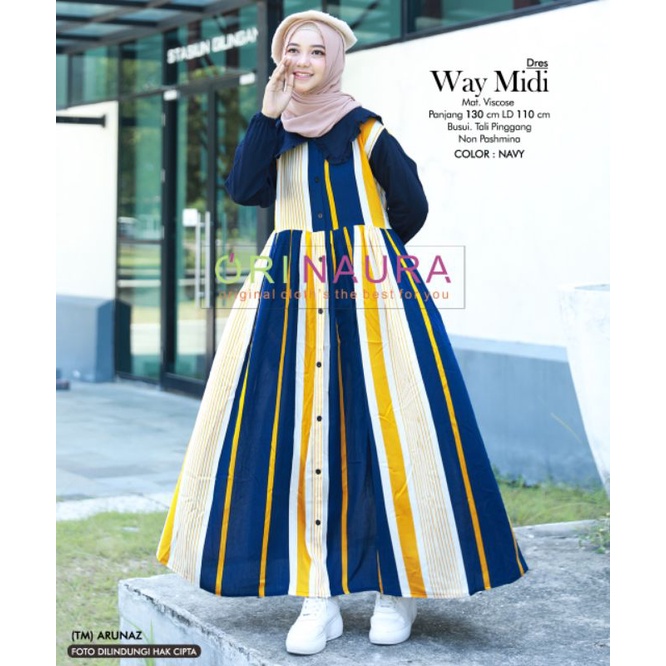 Dress Furla dan Way Midi