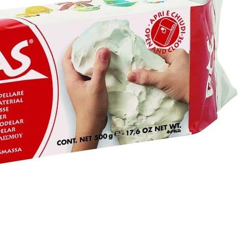 ☆ DAS Modelling Clay / Tanah Liat 1 kg White / Terracotta ✫