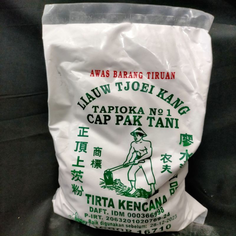 

tapioka tani merk liauw tjoei kang 1 kg