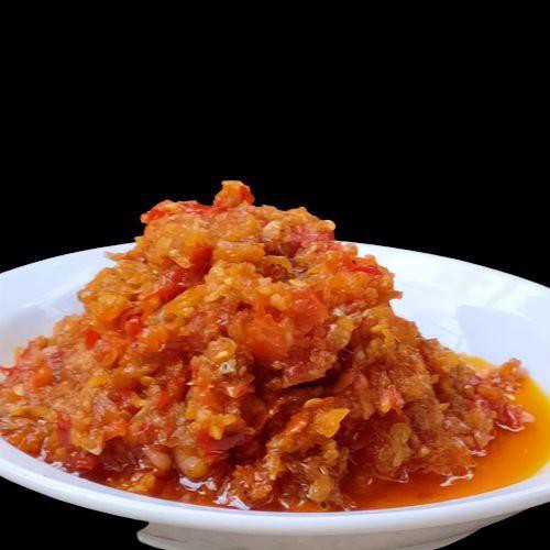 

sambel udang rebon pedas gurih 170 gram sambel udang rebon siap saji