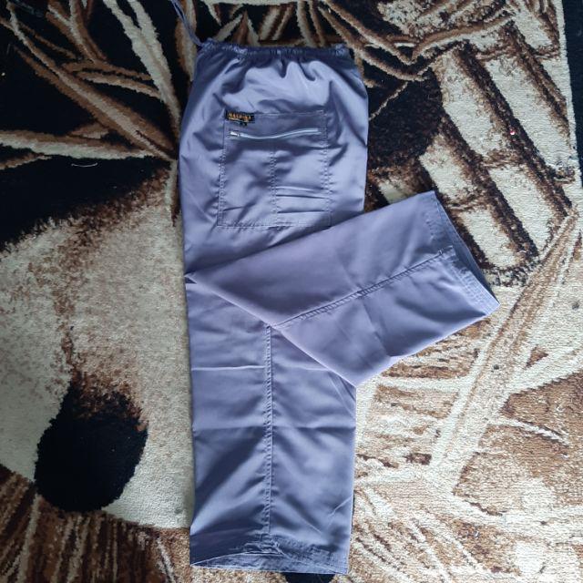 MAEDINA Celana Pangsi Komprang Panjang Dewasa Polos Ukuran S M L XL-abu