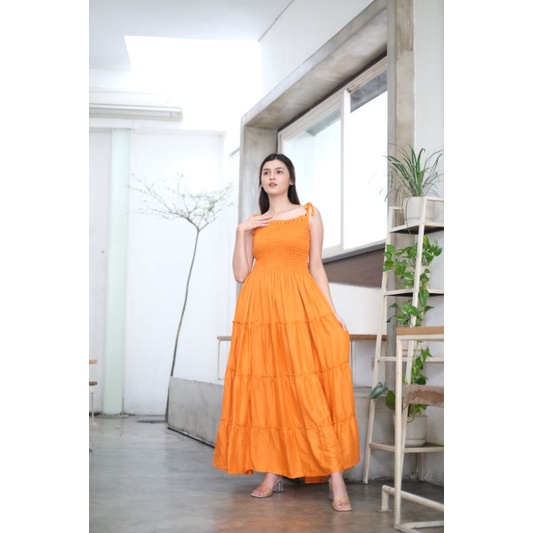 LONG DRES Gumi POLOS /KERUT DADA /REMPEL