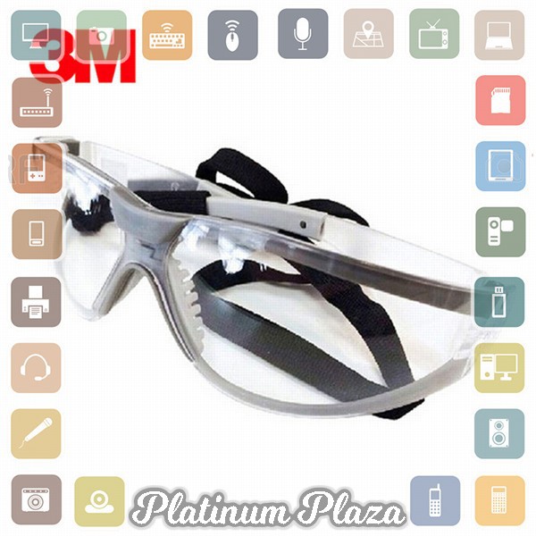 3M Kacamata Safety Googles Anti Fog Dust - 3M11394 - Transparent`L3VO35-