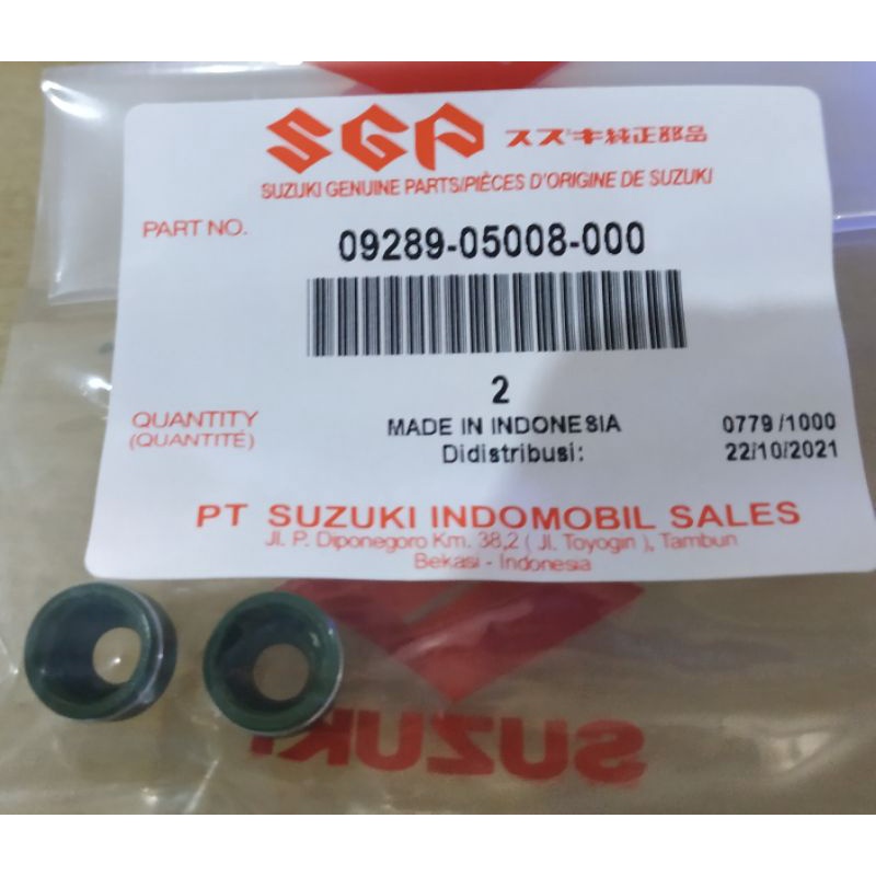 Sil/Seal Klep Suzuki Skywave, Spin, Hayate, Nex isi 2 pc