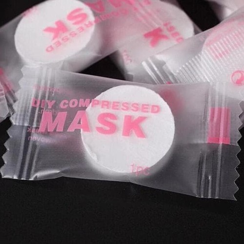 sheetmask masker tissue compressed