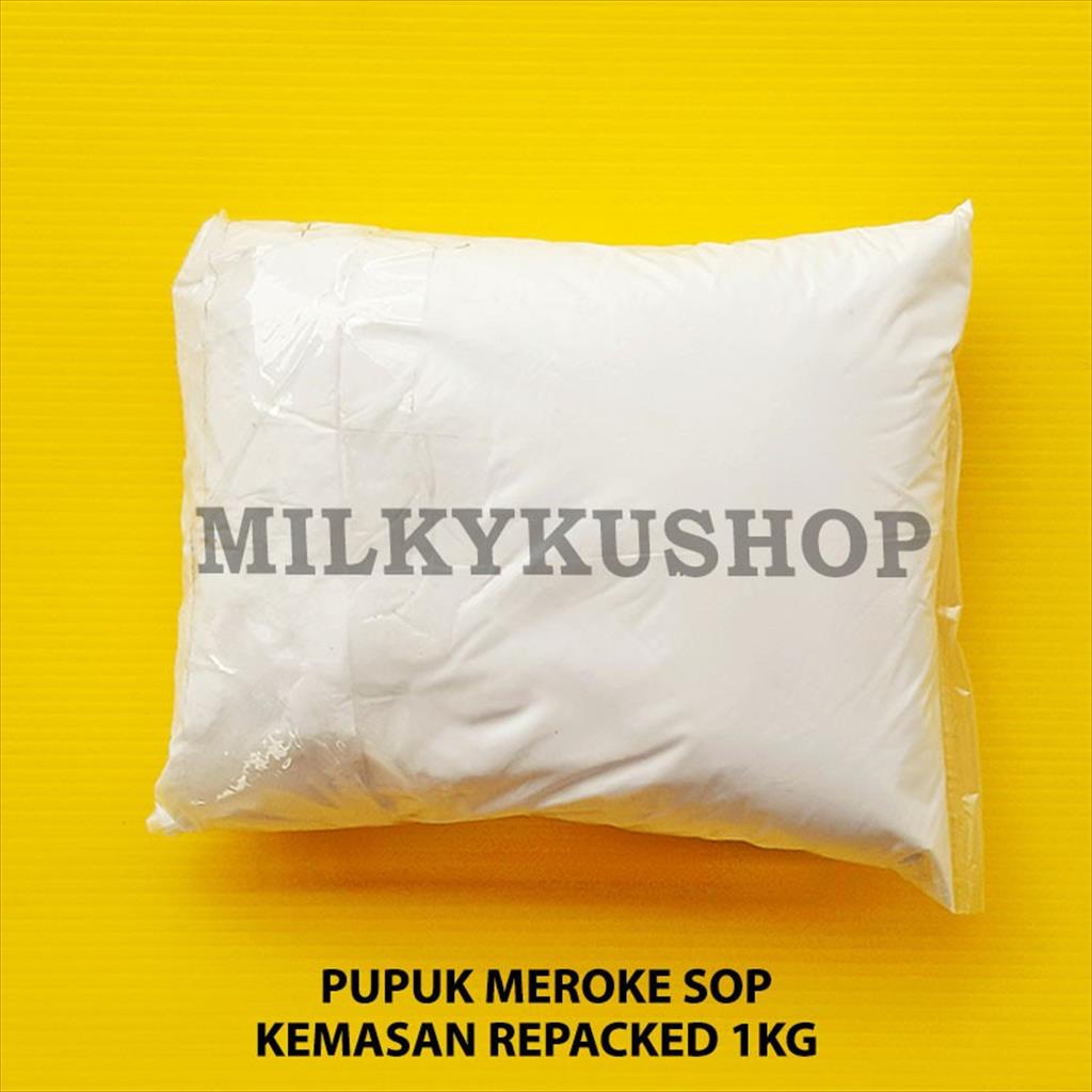 PUPUK MEROKE SOP 1 KG KEMASAN REPACK KALIUM SULFAT ZK HIDROPONIK