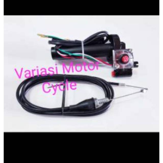 gas spontan matic stater / gas spontan mio vario beat nmax lexi nex