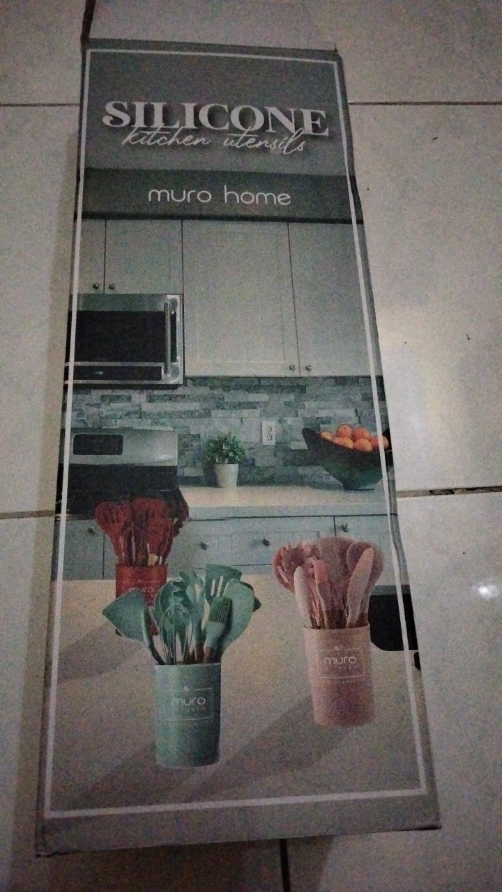 Muro 13 Pcs Spatula Sutil Utensil Set Silikon Silicone Tahan Panas Peralatan Masak
