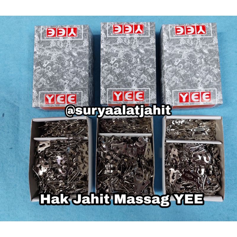 Hak Jahit Massag YEE @144set 1kotak =rp.27.500/144set