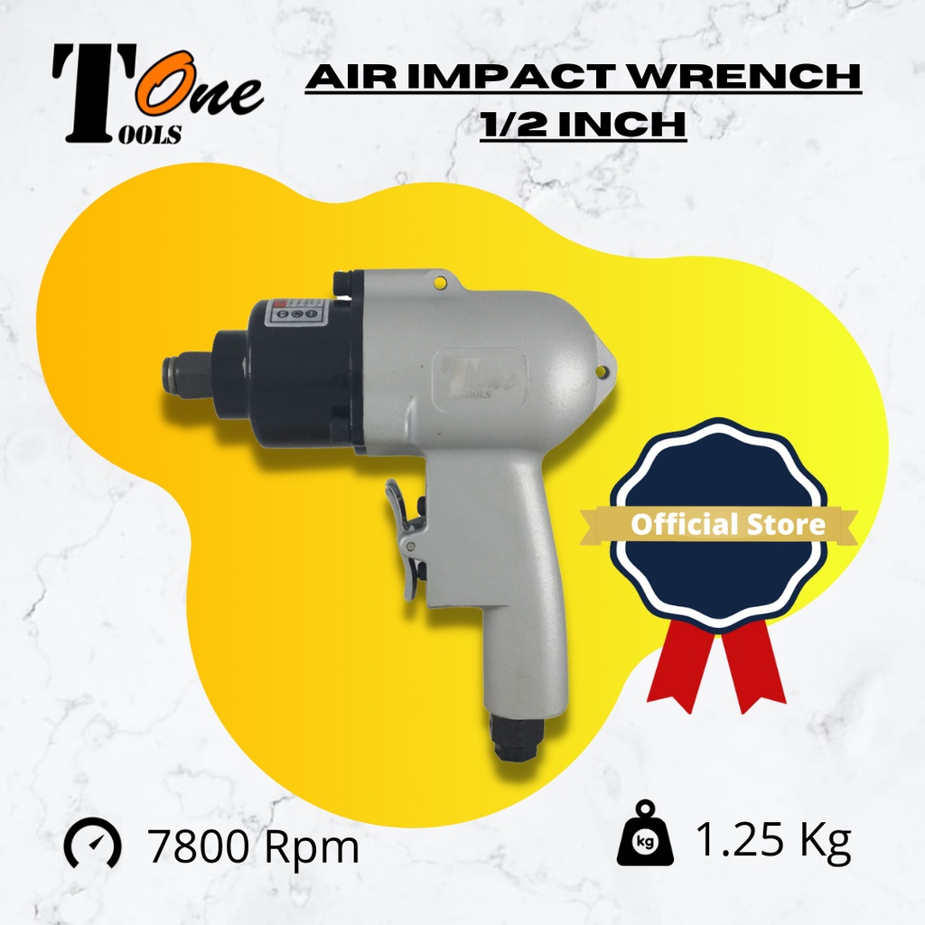 Jual Air Impact Wrench Inch Toolsone Alat Buka Baut Industrial