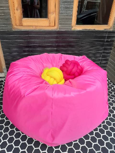 Beanbag Pumpkin Size L &amp; XL Anti-Air Siap Pakai