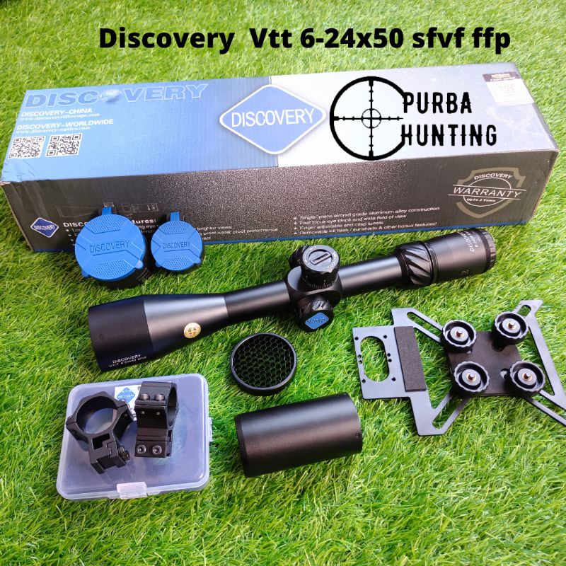 RIFLESCOPE DISCOVERY VTT 6-24x50 SFVF FFP