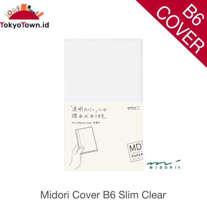 

Midori Notebook Clear Cover for B6 slim