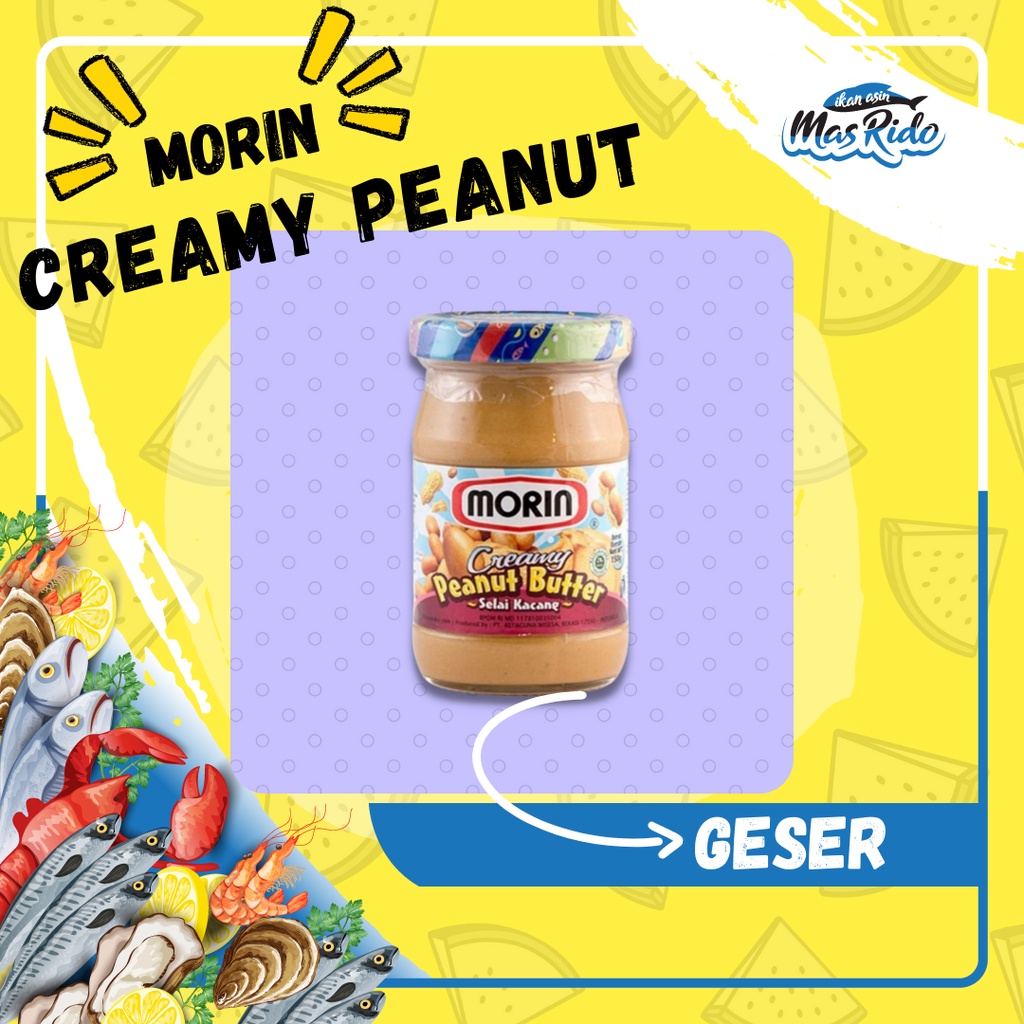 

Selai Kacang Morin Creamy Peanut 150 Ram Selai Kacang Premium Termurah