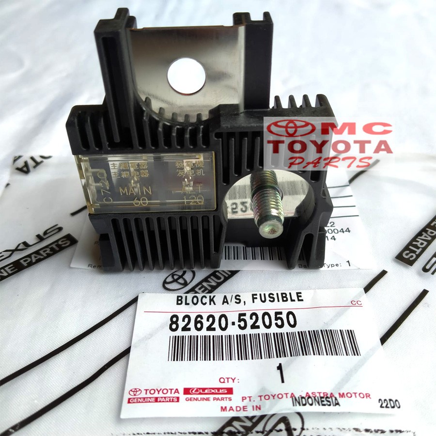 Block Fusible Link Sekring Fuse Box Yaris Vios Etios 82620-52050