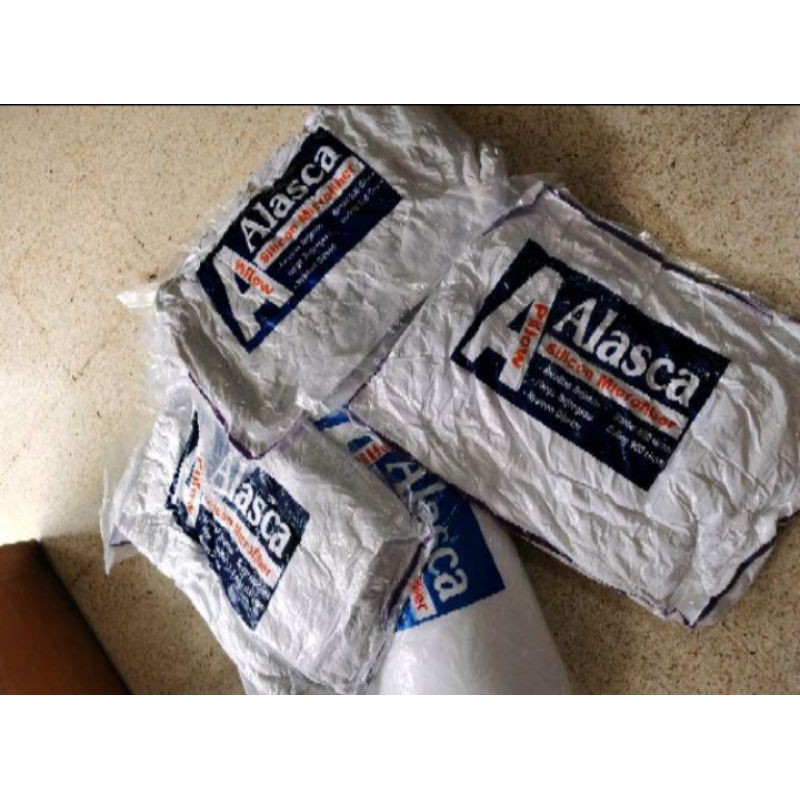 Bantal Guling Hotel Alasca Pillow High Quality  Silicone Mikrofiber