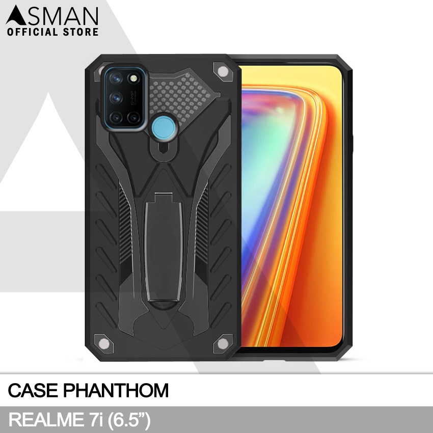 Hardcase Phantom Realme 7i | Transformer Kick Stand