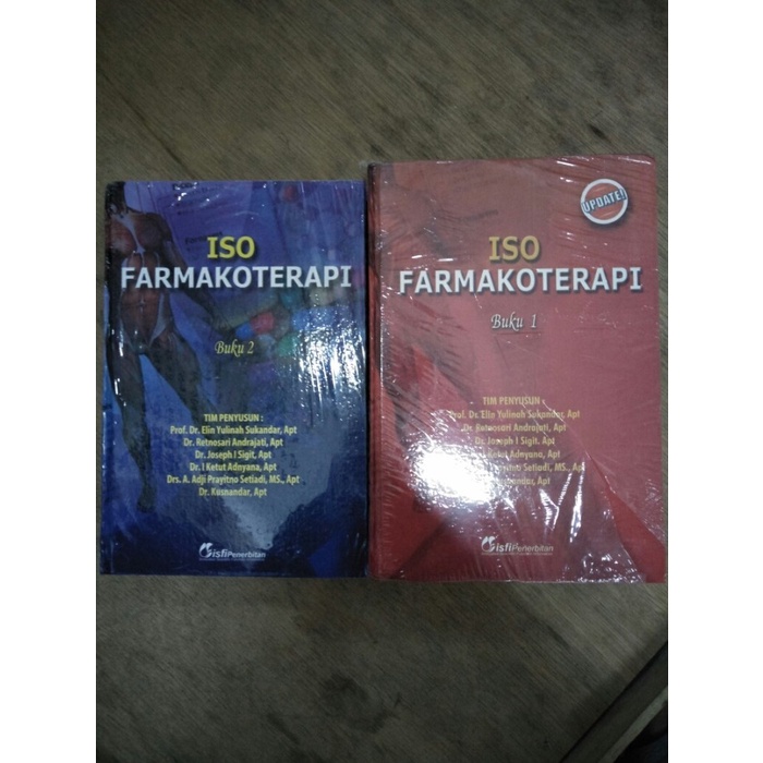 Jual FarmasiBuku Iso Farmakoterapi Buku 1 Dan 2 BukuFarmasi