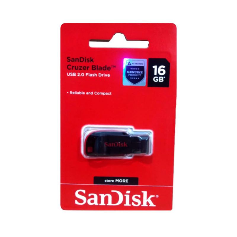 SanDisk Flashdisk 16GB Cruzer Blade CZ50