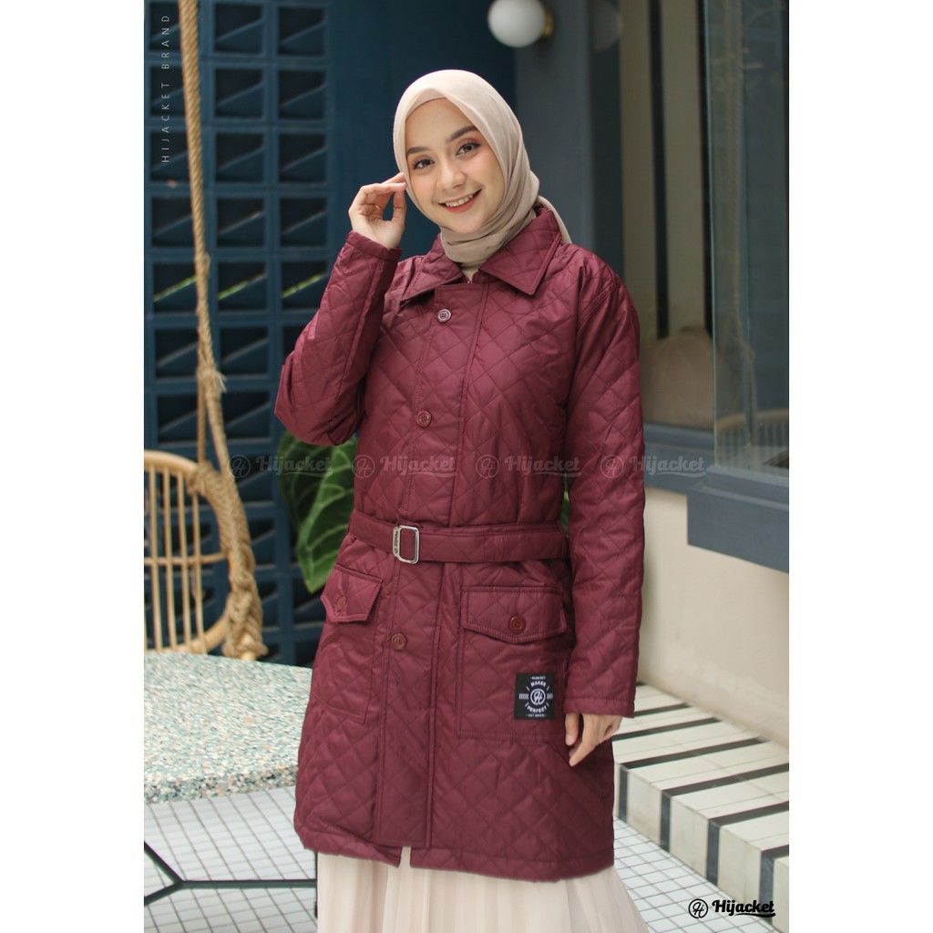 ⭐️GRATIS ONGKIR⭐️ HIJACKET AGNEZIA Jaket Wanita Muslimah-6