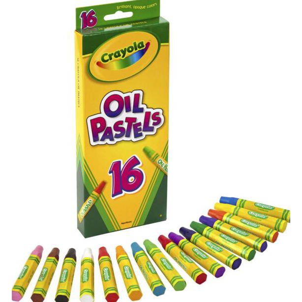 

New Arrival Crayola Oil Pastels isi 16