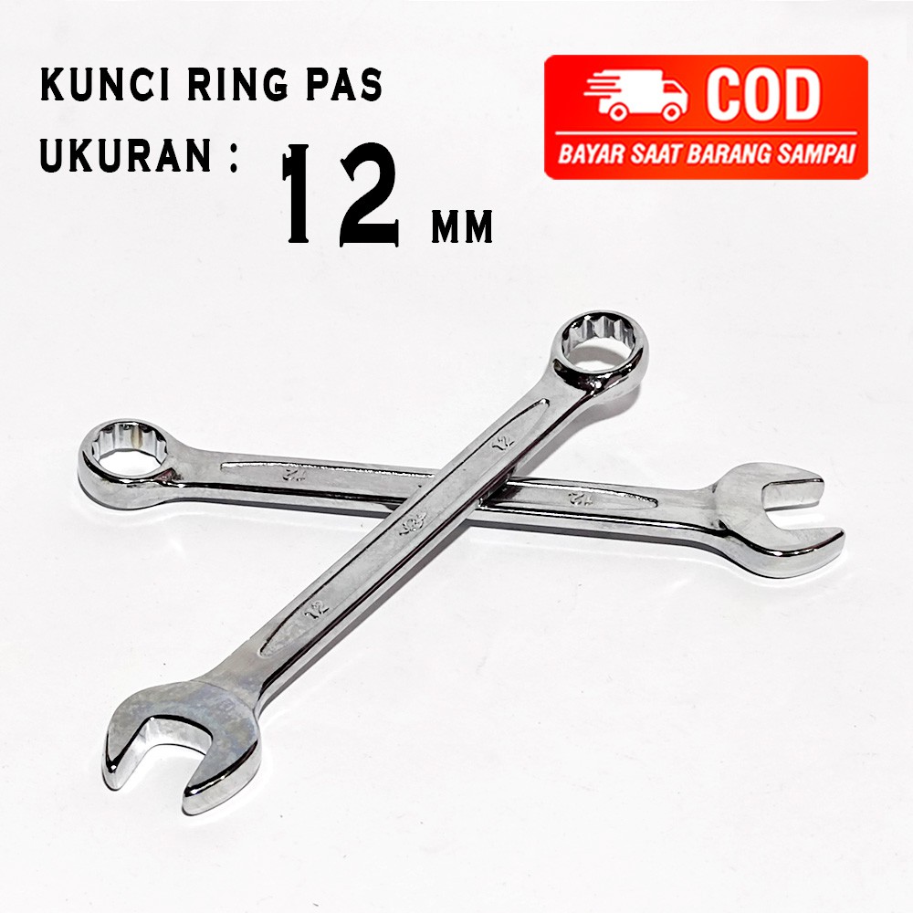 KUNCI RING PASS FUKUNG 12 MM