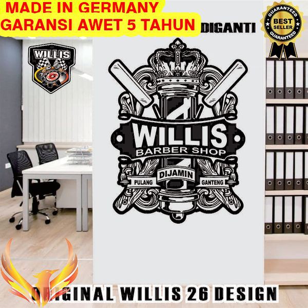 

TERMURAH CUTTING STIKER BARBER SHOP PULANG DIJAMIN GANTENG STICKER W8 Phoenix Star