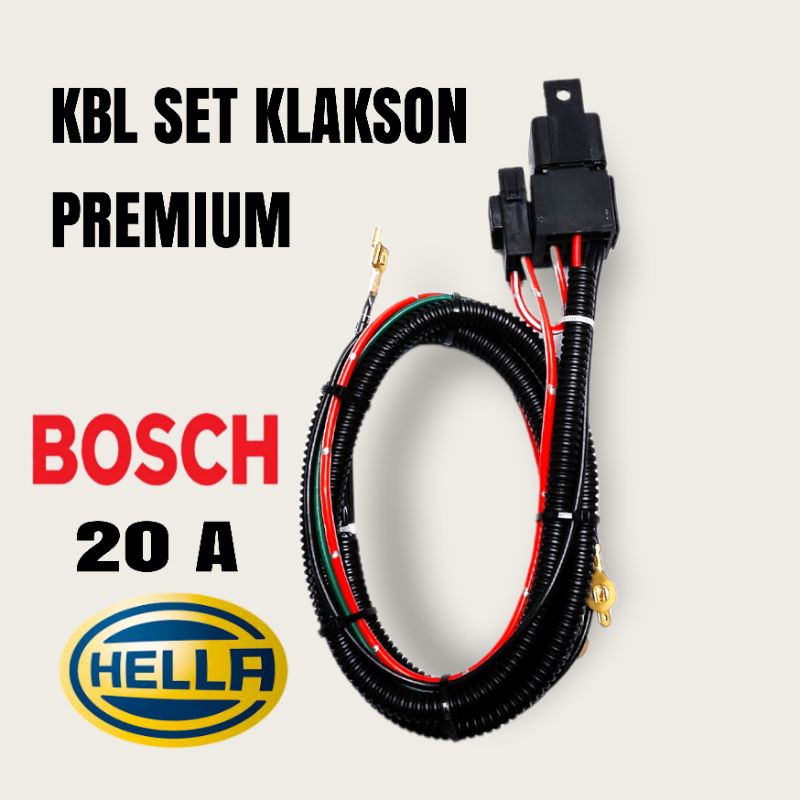 Klakson Dobel Keong 12v - RWB - Type 047 Waterproof