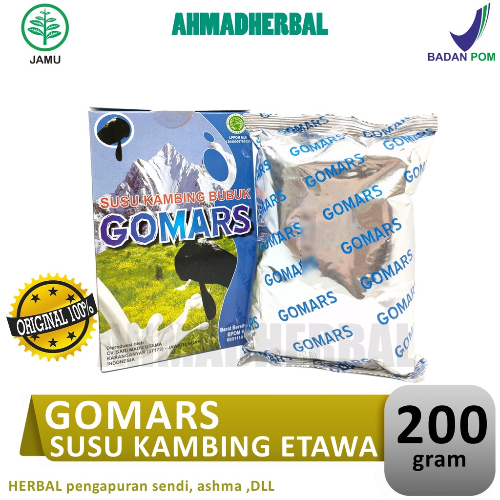 

GOMARS Susu Kambing Etawa Bubuk Susu Kambing Etawa RASA VANILA SUSU ORIGINAL