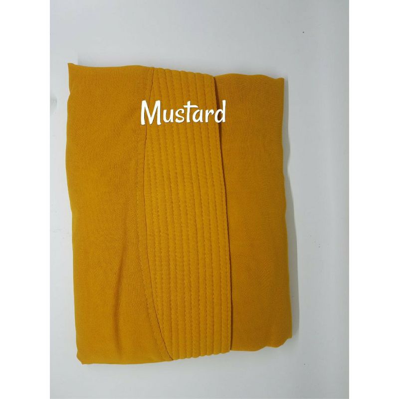 PROMO 12.12 sale HIJAB KHIMAR JUMBO 2 LAYER HIJAB/ KHIMAR RAIZA /FASHION MUSLIM TERBARU KERUDUNG /HIJAB INSTAN/HIJAB SYAR'I-Mustard