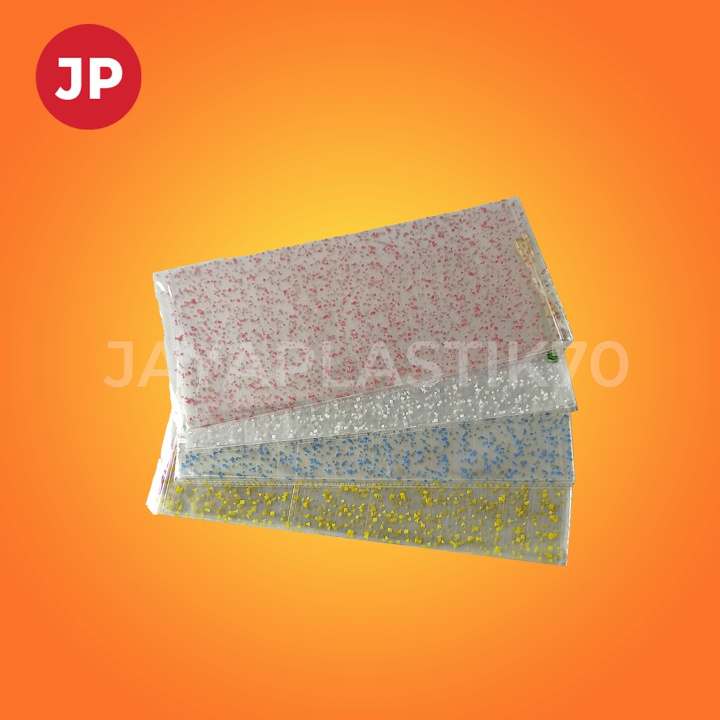 Plastik ultah / plastik souvenir Opp pembungkus makanan uk: 15 x 30 + Pita kawat Isi 12