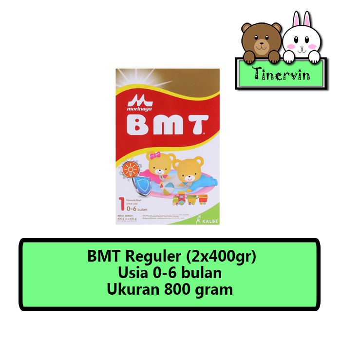 Morinaga BMT Reguler Susu Formula Bayi [800 g]