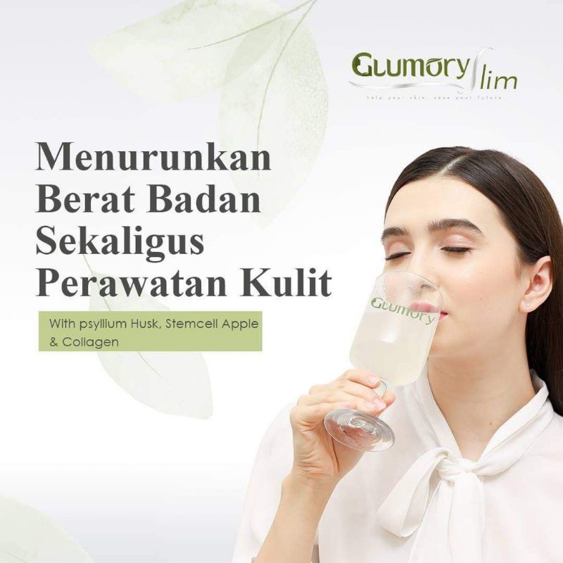 GLUMORY SLIM Minuman Colagen drink and beauty drink
