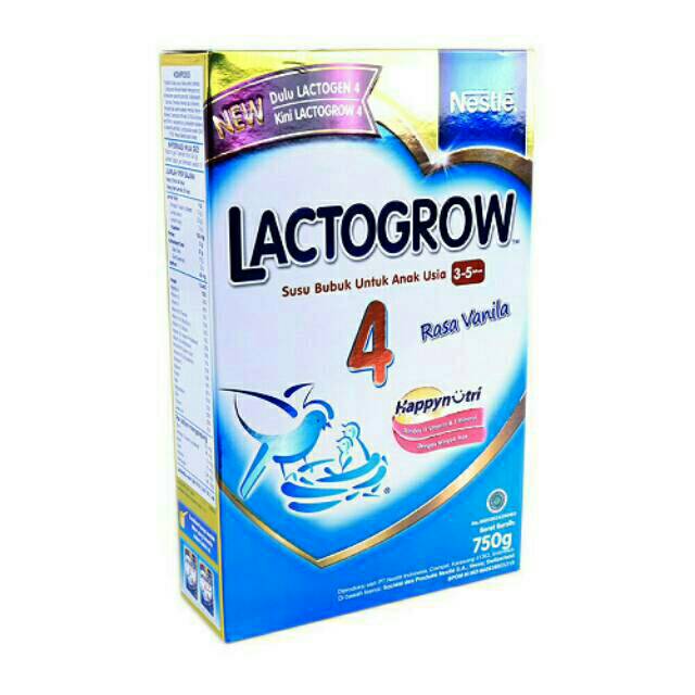 Lactogrow 4 rasa madu 350gr ed May 19