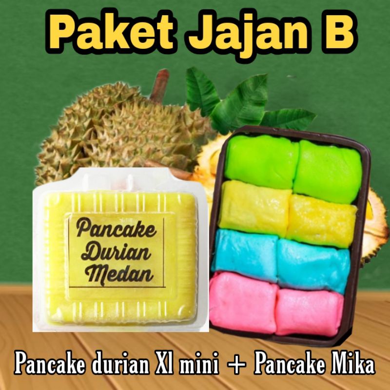 

Paket Jajan B ( Pancake Xl mini + Pancake Mika )