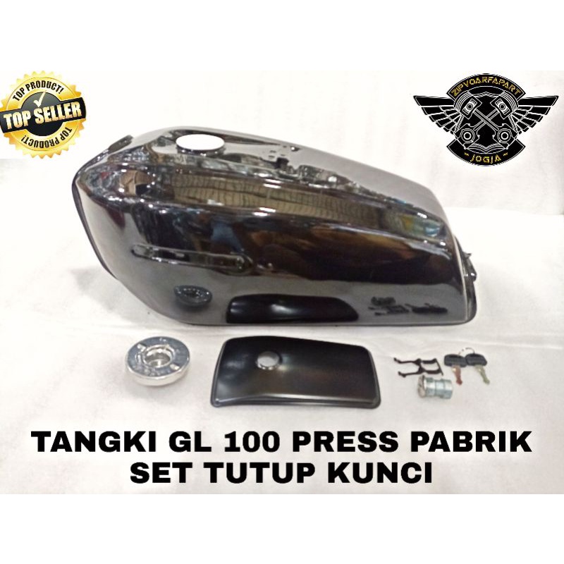 TANGKI GL 100 PRESS PABRIK SET TUTUP KUNCI GL 100 PRESS PABRIK