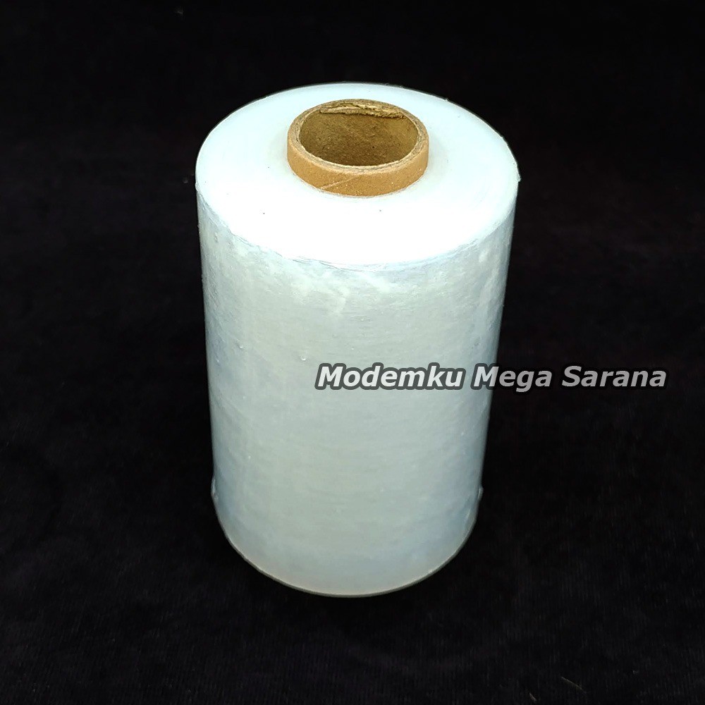 Plastik Wrapping Wrap Stretch Film Lebar 10cm Panjang 250 meter Jogja