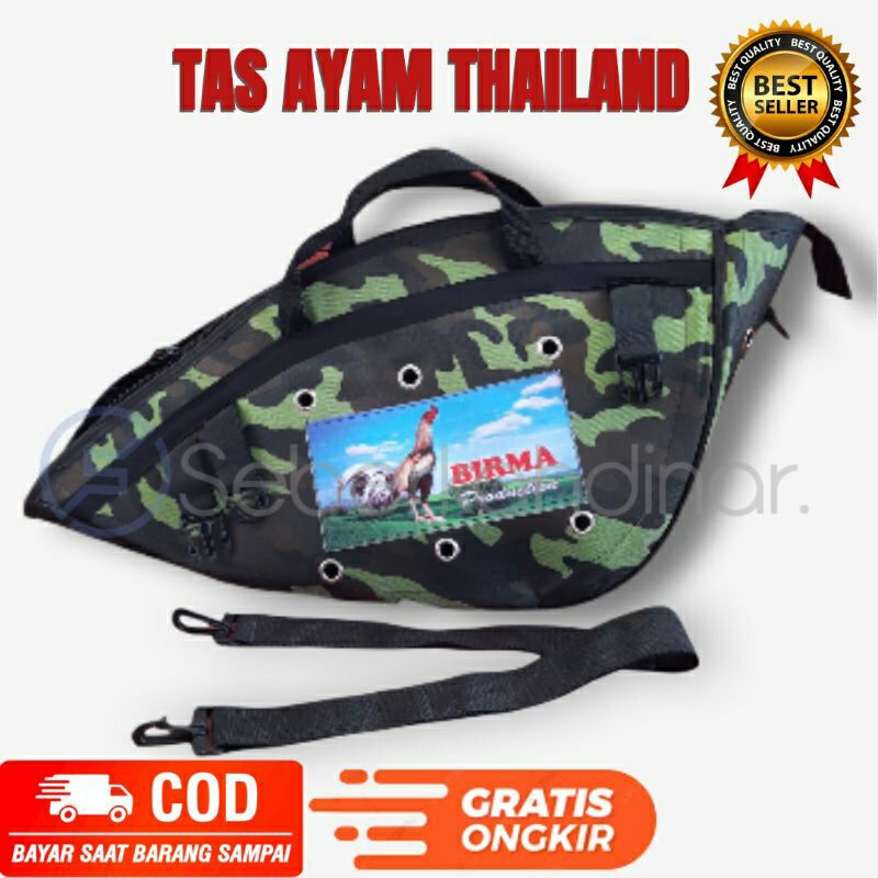 Tas ayam kiso model thailand kain doreng murah