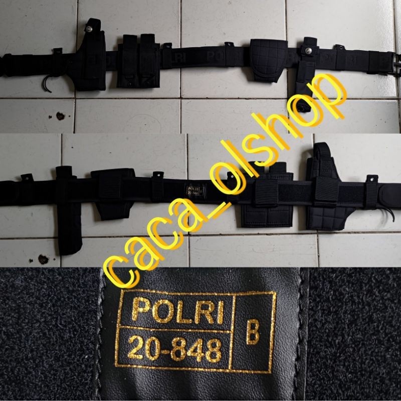 KOPEL JATAH POLRI 2020 Baru Asli Original sisa pembagian model klik blackhawk tactical kualitas oke