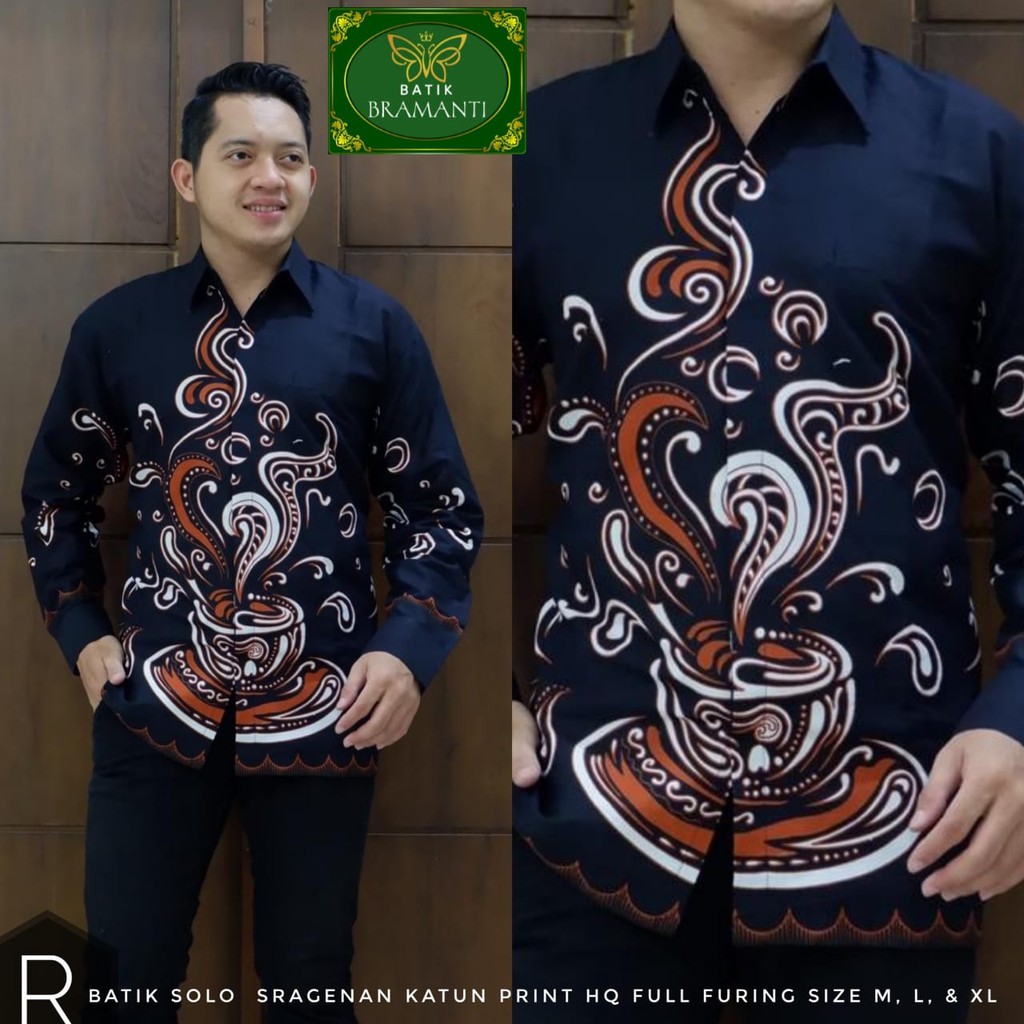 NGOPI KEMEJA BATIK PRIA SOLO LENGAN PENDEK LAPIS FURING ATASAN BATIK PREMIUM MODERN ATASAN BATIK PREMIUM MODERN BRAMANTI NATANEGARA PERWIRA SALENDRA NOGO SOSRO MAHKOTA HITAM ADIGUNA ANDHARU KRESNA JAYANEGARA PERWIRA CIUNG BIRU KENCONO UNGU JOGLO COKLAT