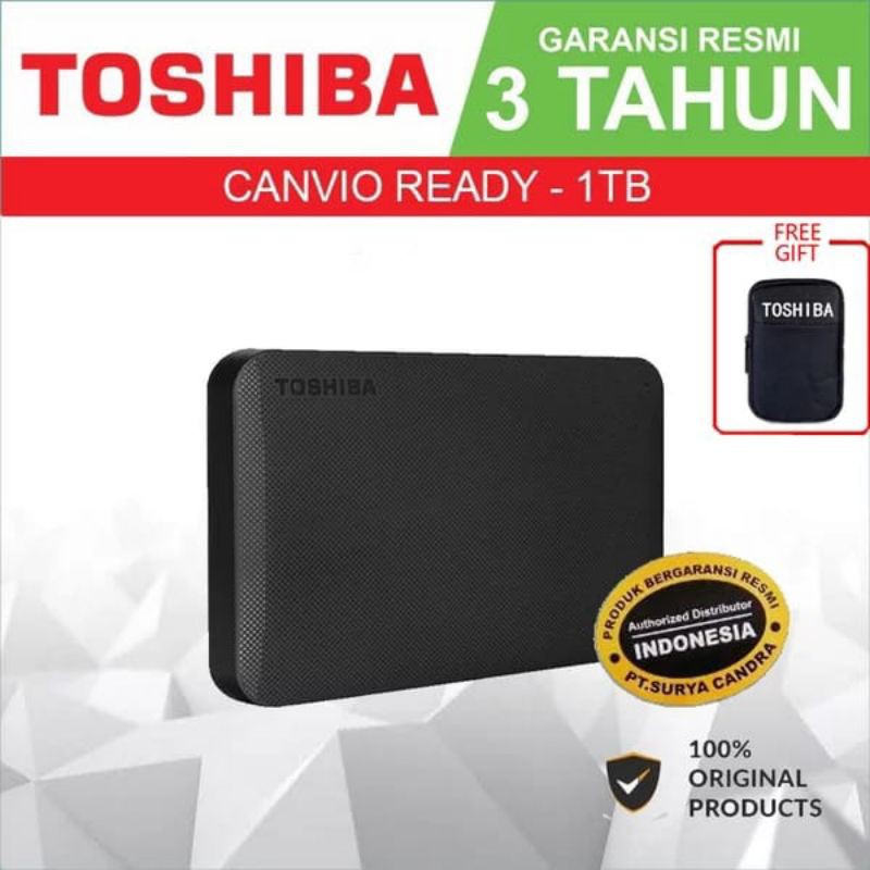 Toshiba hardisk eksternal