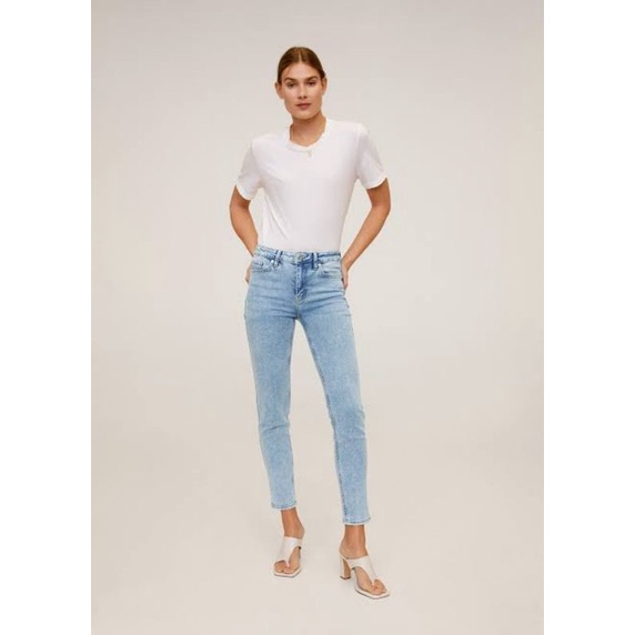 M*NGO MID RISE SCULPT SKINNY JEANS