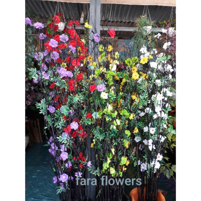 Bambu Ulir Bunga Bambu Bunga Artifisial Bunga Anyelir