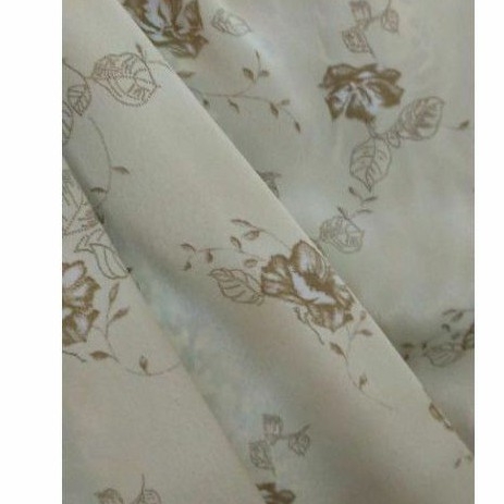 Aneka Kain Motif Woolpeach Creme Beige Nude Krem