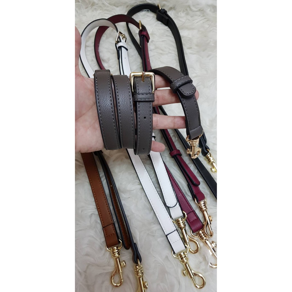 bagstrap slim 2 cm adjustable Leather tas tali panjang strap tas slim