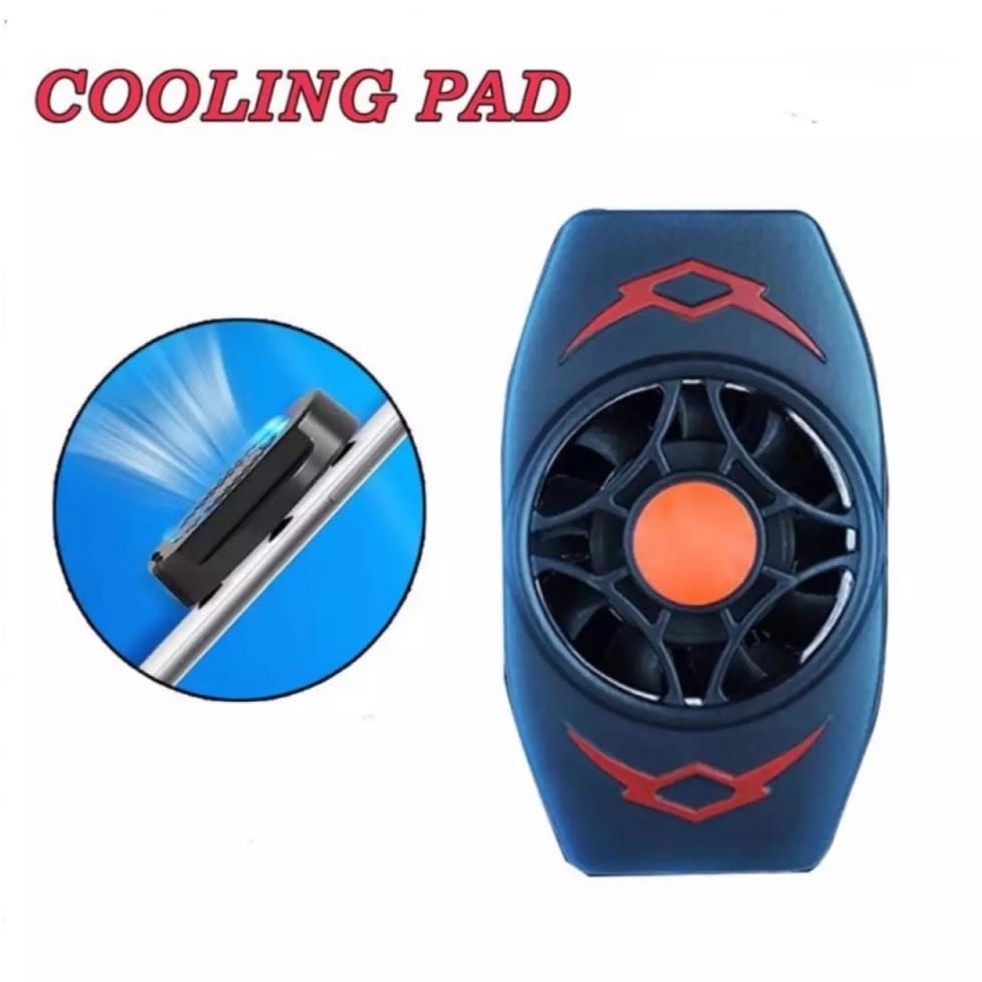 Kipas Pendingin HP Smartphone Cooling Fan USB Handphone Mobile Radiator X13-Cooling Pad HP Gamepad-Gaming Smartphone Mobile Radiator X3-Kipas Pendingin Handphone Fan Holder Radiator USB Portable