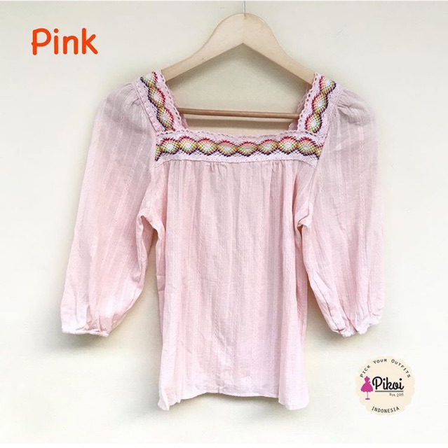 Blouse bangkok cantik / blouse katun putih bordir / blouse putih bordir / blouse katun import / 2023